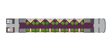 ตู้โดยสารรถไฟที่ 1 (จำนวน 24 ที่นั่ง)