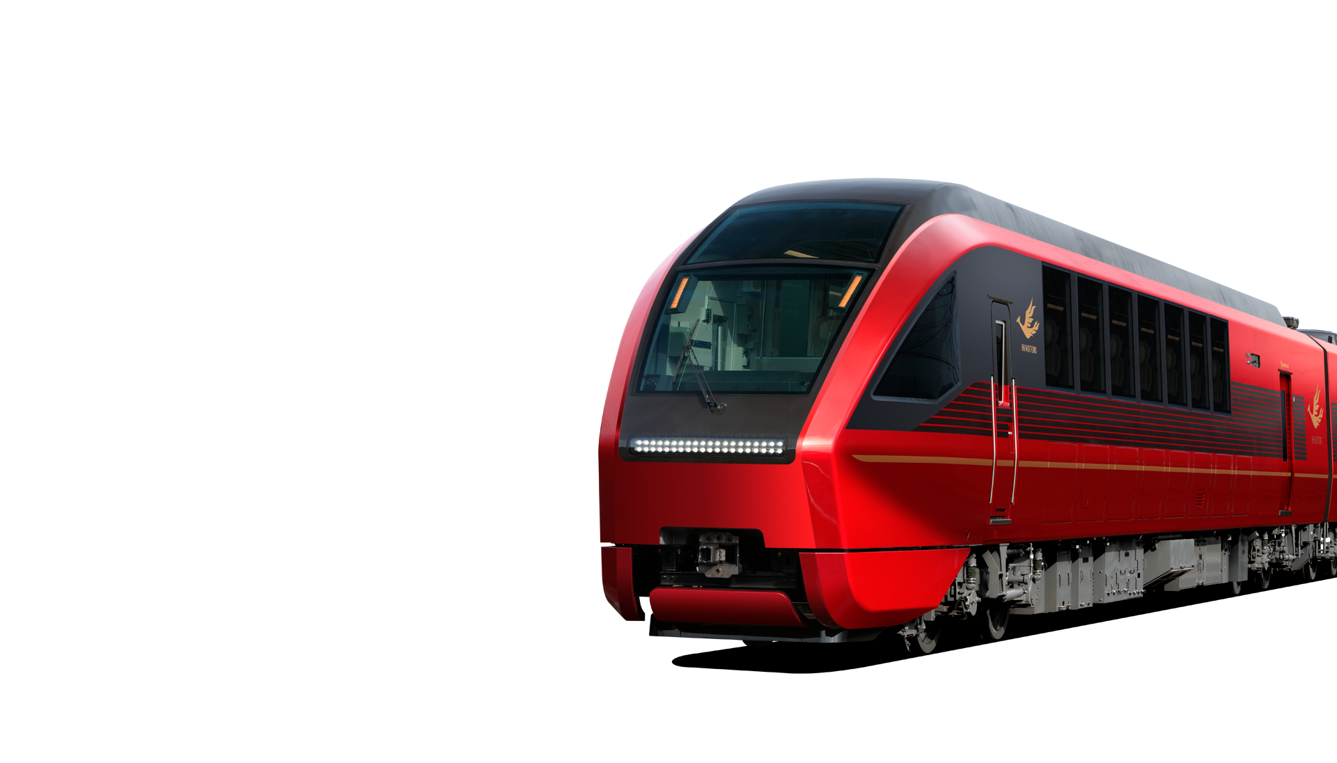 รถไฟฟ้าด่วนคินเท็ตสึที่วิ่งระหว่างสถานีโอซาก้านัมบะ – นาโกย่า HINOTORI