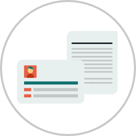 必要事項を入力し、公的確認書類をアップロード