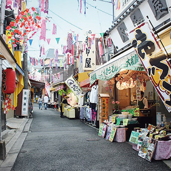 石切参道商店街の写真