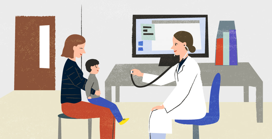 医療施設イメージイラスト