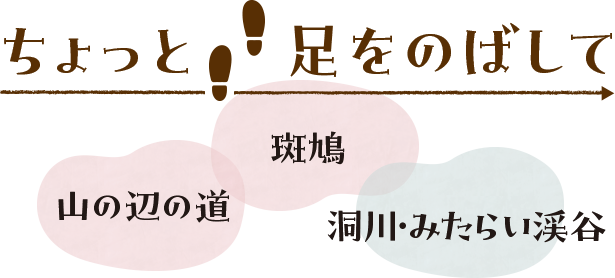 ちょっと足をのばして