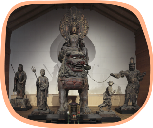 渡海文殊菩薩群像(国宝)