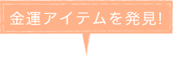 金運アイテムを発見！