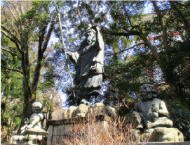 役行者（役小角）の像