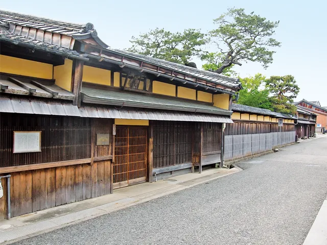 旧長谷川治郎兵衛家外観写真