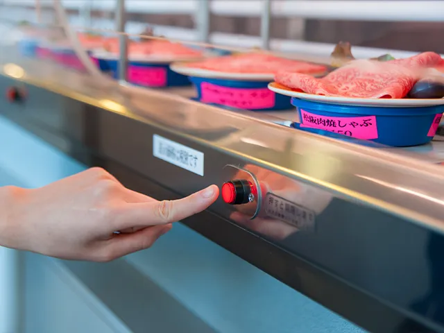 一升びん 宮町店の回転焼き肉の写真