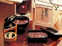 喜多やの鰻料理の写真