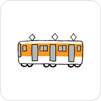 電車のアイコン