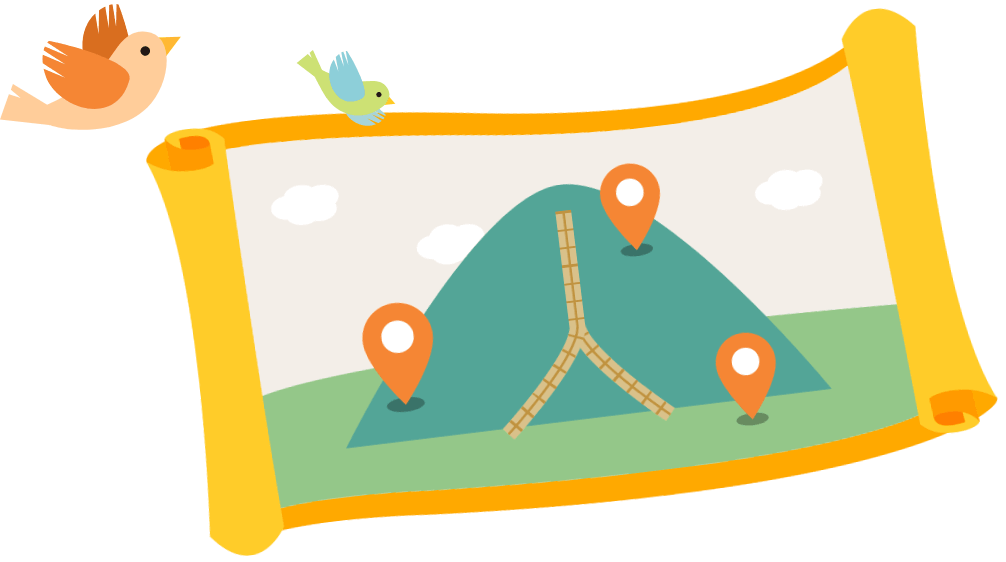 各駅で変わるケーブルカーをチェック！