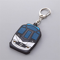 観光特急「しまかぜ」運行開始１０周年記念　ラバーキーホルダー